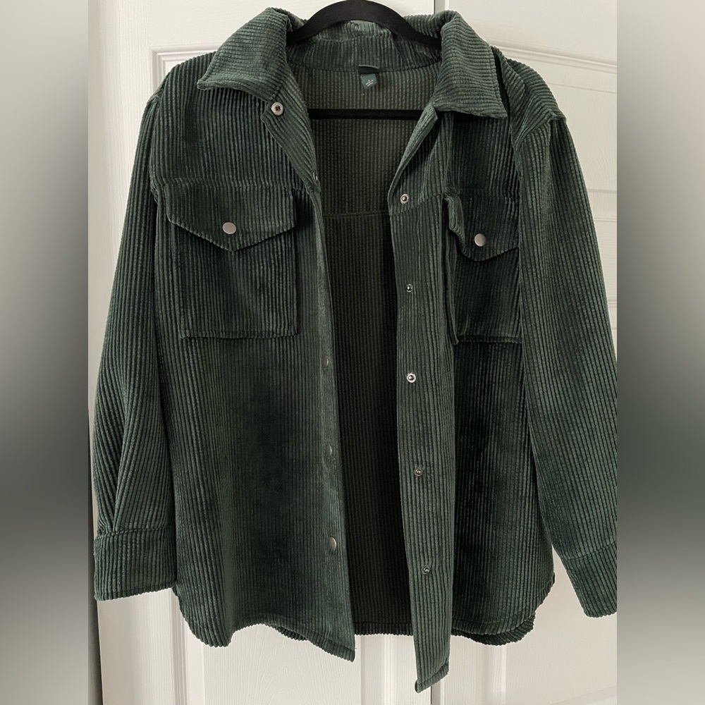 Corduroy Shacket size small